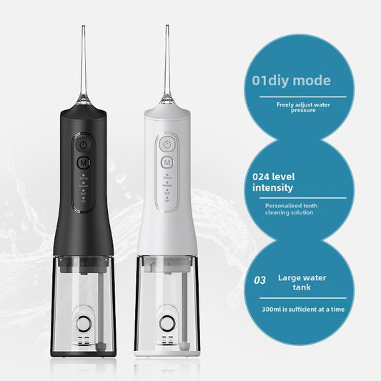 Irrigador Dental Portátil Manual – Limpiador Bucal a Presión sin Baterías